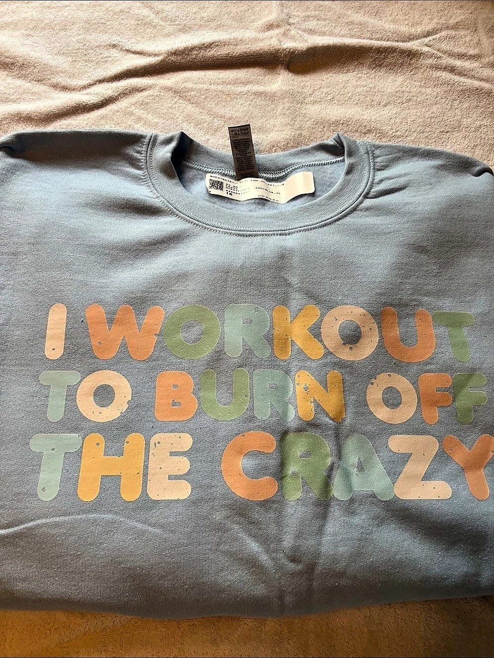 Sweatshirt Blue XL
